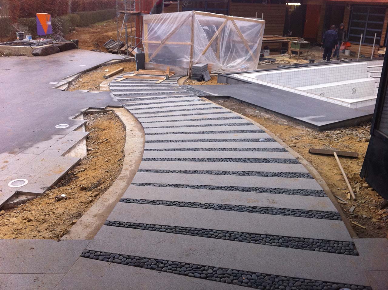 Réalisation BM Constructions — aménagement extérieur Luxembourg 6